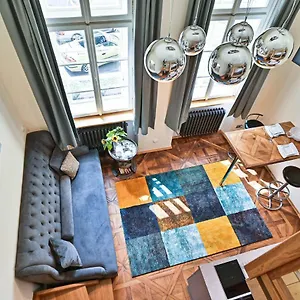 Nebovidy Ii - Air Conditioning - Historic Center Apartment Prag